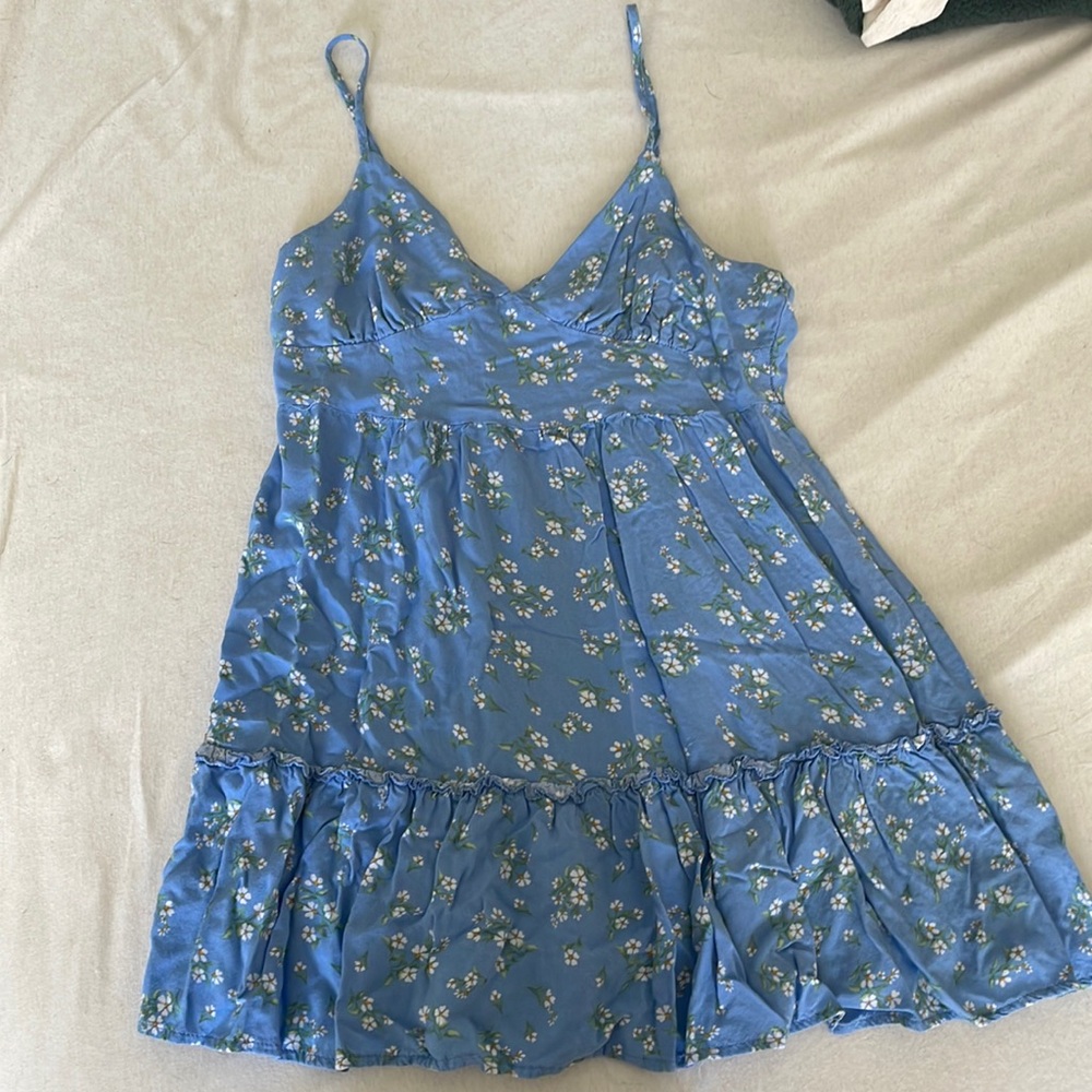 Blue dress
